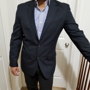 New Blazer sport coat Merona Pinstripe top.